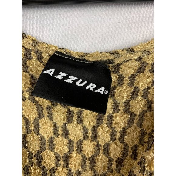 Azzura Medium Sleeveless Textured Womens Top - Picture 3 of 5